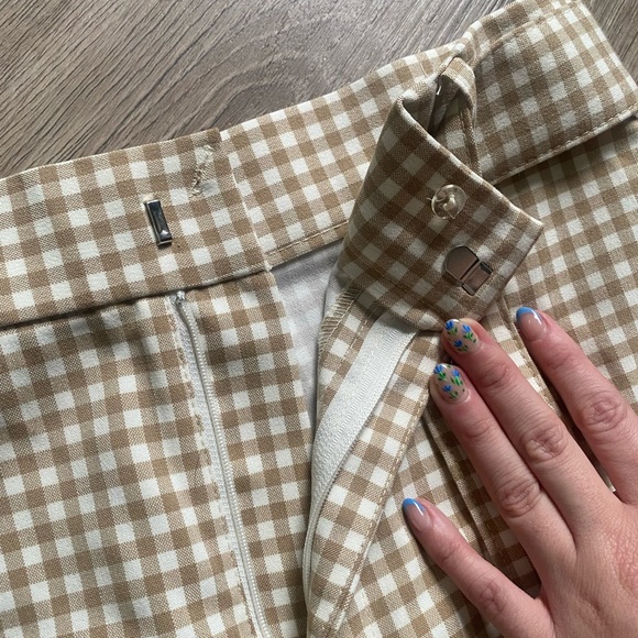 Checkered Zara Shorts - Picture 5 of 5
